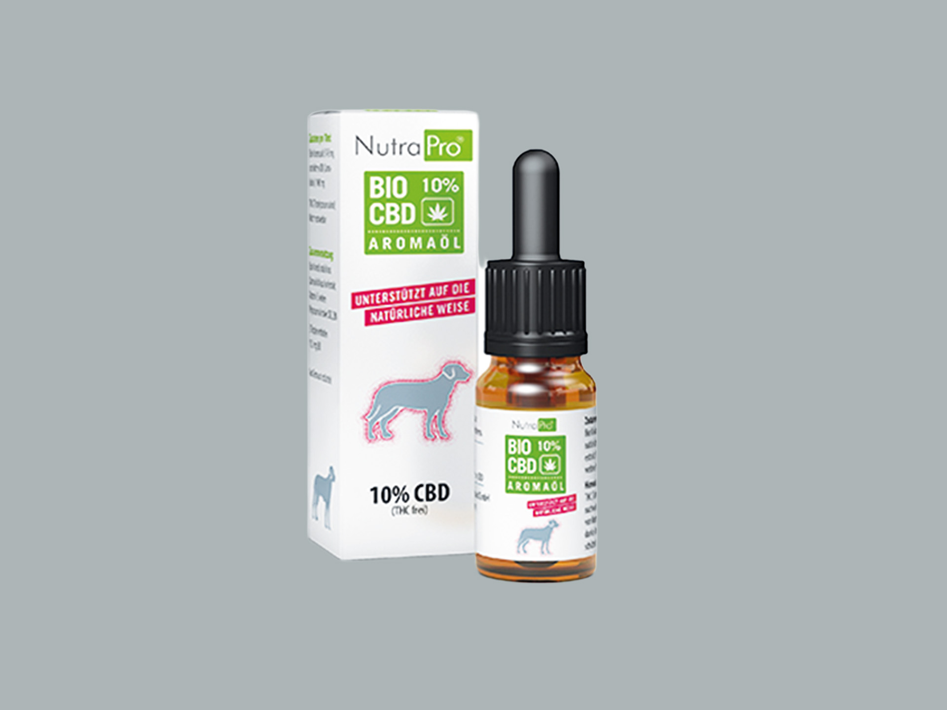 Bio CBD-Öl 10% für Hunde