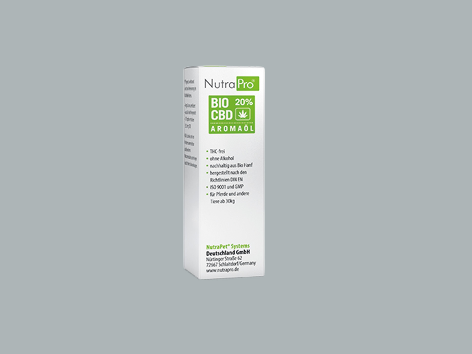 Bio CBD-Öl 20% für Pferde